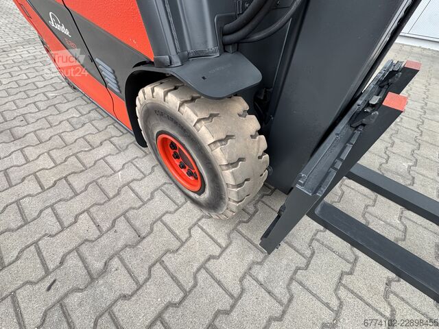 Elektrikli – 4 tekerlek Linde E20/600H + Ladegerät NEU 80100--EK