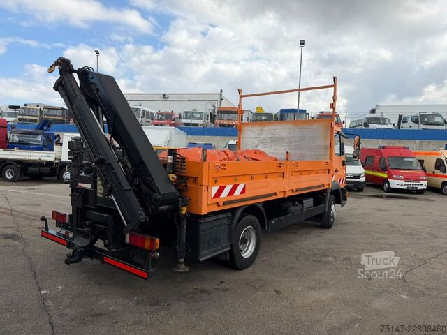 Pick-up panelvan MAN L2000 8.153 Heckkran 7,13m Sperre 2xAHK grüne Pl