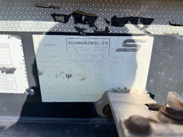 Лісовозний причіп SCHWARZMÜLLER N-SERIE HOLZANHÄNGER*2013*1HAND*TÜV*1HAND*