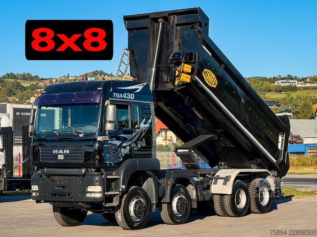 Tipvogn MAN TGA 41.430 * Kipper * 8x8 * TOPZUSTAND
