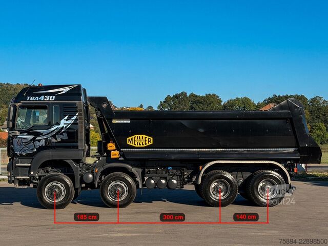 Tipvogn MAN TGA 41.430 * Kipper * 8x8 * TOPZUSTAND