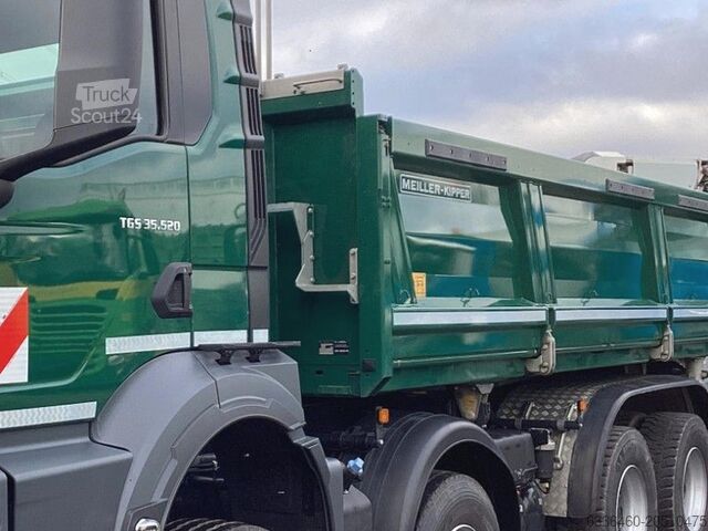 Camion basculant cu trei căi MAN TGS 35.520 8x4 BB Bordmatik Retarder