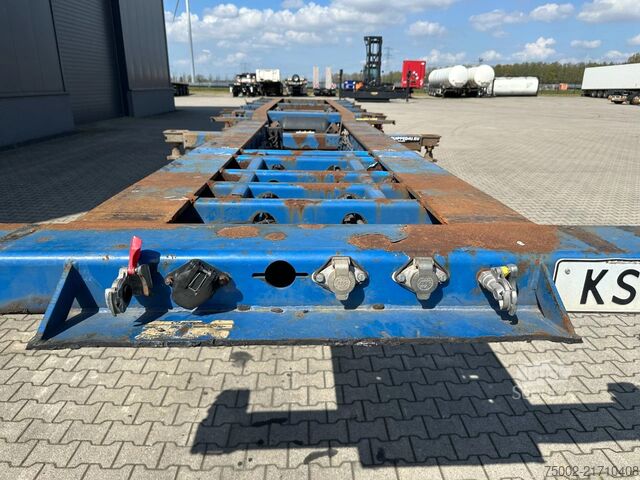 Transporte de contenedores Krone SDC 27 40FT HC-chassis / BPW + Disc / liftaxle ...