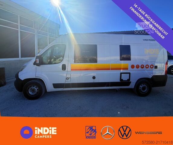 Lakókocsi/lakóautó Fiat Ducato Weinsberg Carabus 600 K | 2023 | EURO6 | Professioneller Verkäufer