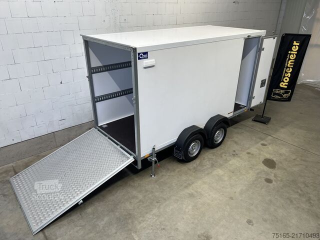 Skriňový príves Blyss FR2735/180HTL Rampe Tür Kofferanhänger