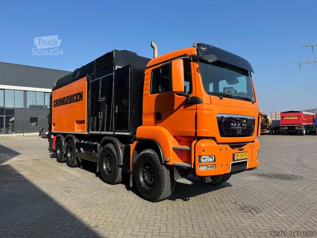 Zuigvoertuig MAN TGS 41.440 8x4 RSP 10 m3 Saugbagger