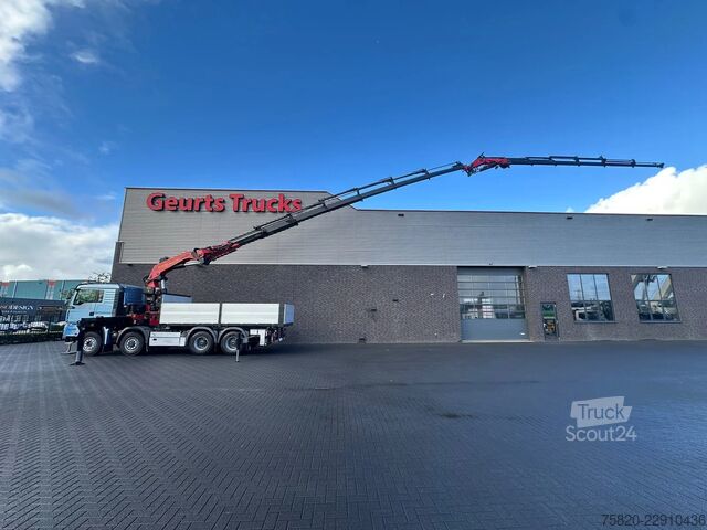  MAN TGA 35.480 8X6 H BL TREKKER-BAKWAGEN +PALFINGER...
