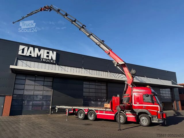 Vrachtwagen met kraan Volvo FM 500 8x4 Palfinger PK 65002-SH F + JIB PJ 125 E