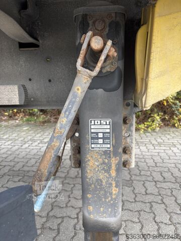 Semi-trailer with flatbed & tarpaulin Scmitz Auflieger Plane und Spriegel