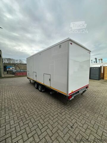 Badrumscontainer Mobiele badkamer SV660 3 ruimtes Scanvogn