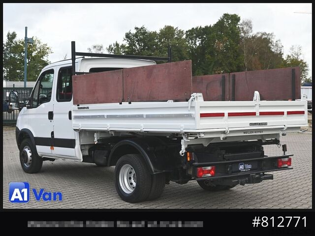 Kiepwagen bestelauto IVECO Daily 65C15 Doka Kipper, AHK, Meiller, 7-Sitzer