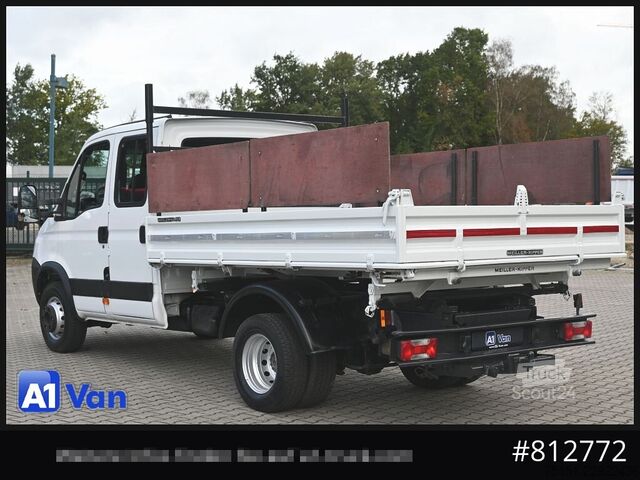 Anpassad skåpbil IVECO Daily 65C15 Doka Kipper, AHK, Meiller, 7-Sitzer