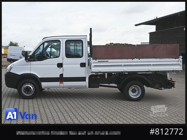 Anpassad skåpbil IVECO Daily 65C15 Doka Kipper, AHK, Meiller, 7-Sitzer