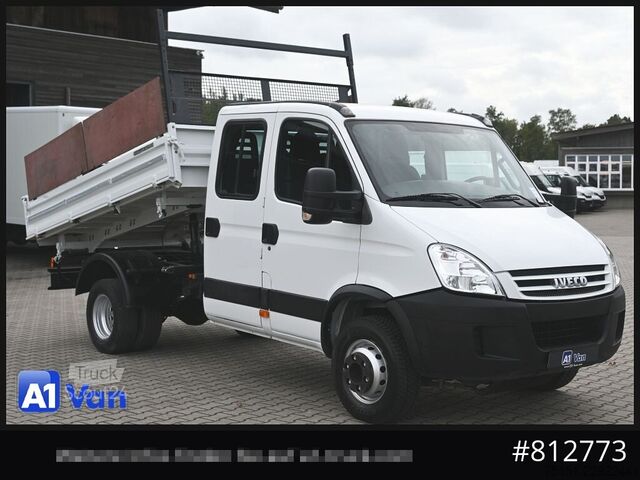 Anpassad skåpbil IVECO Daily 65C15 Doka Kipper, AHK, Meiller, 7-Sitzer