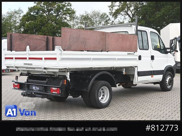 Anpassad skåpbil IVECO Daily 65C15 Doka Kipper, AHK, Meiller, 7-Sitzer
