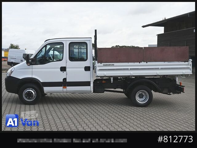 Anpassad skåpbil IVECO Daily 65C15 Doka Kipper, AHK, Meiller, 7-Sitzer