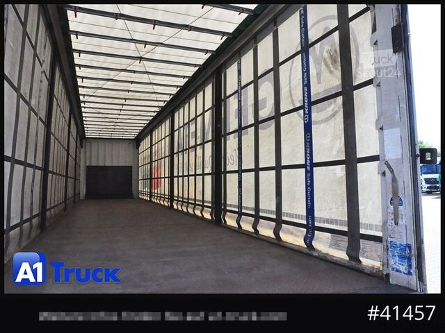 Öppen semitrailer med kapell KRONE SD, Getränke, Safe Curtain, LBW, VDI 2700