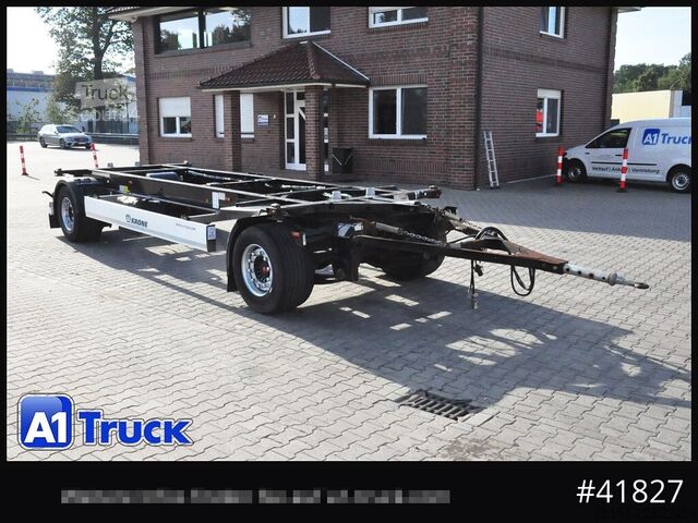 Speciallastbil KRONE AZW 18, Maxi, Jumbo, BDF 7,45, SAF Tüv 09-27