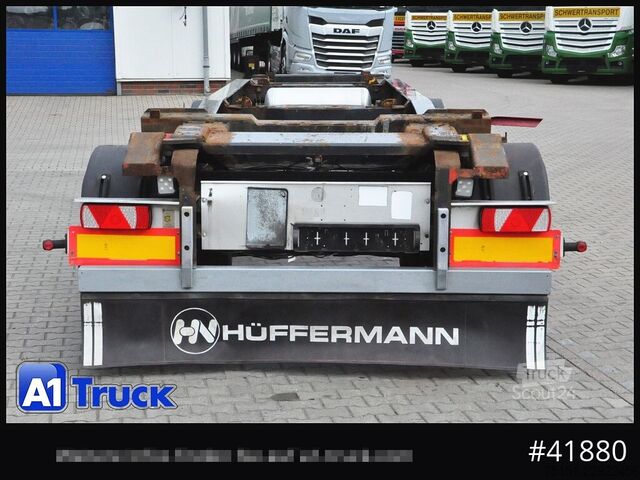 Krokväxelsläp Hüffermann HSA 1870  LS, Luft, BPW, Scheibenbremse