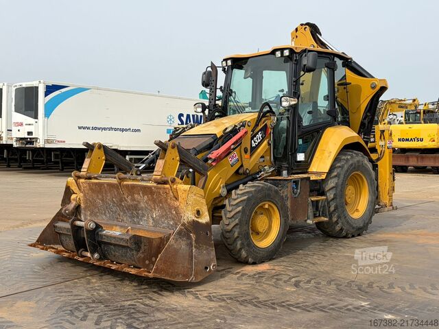Combinatie graafmachine/lader Caterpillar 432F2