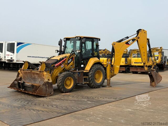 Combinatie graafmachine/lader Caterpillar 432F2