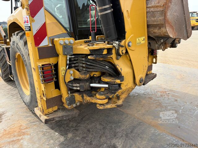 Combinatie graafmachine/lader Caterpillar 432F2