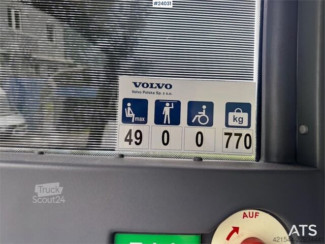Volvo 9700 Autocar – Euro 6 – 51 places Volvo 9700 Coach – Euro 6 – 51 seats