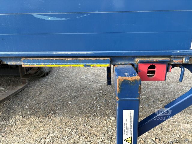 Caisse mobile ouverte Krone BDF Baustoffbrücke 7,45 Rahmen 150mm