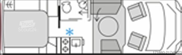 Yarı entegre karavan BÜRSTNER Signature SFT 7.5