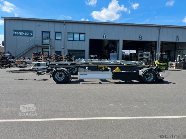 Remorcă roll off WIELTON PS-2H/M3 Schlittenanhänger Abrollcontainer