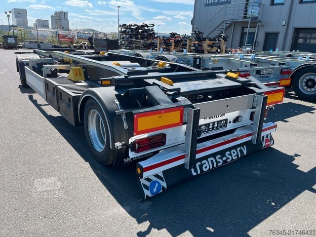 Remorcă roll off WIELTON PS-2H/M3 Schlittenanhänger Abrollcontainer