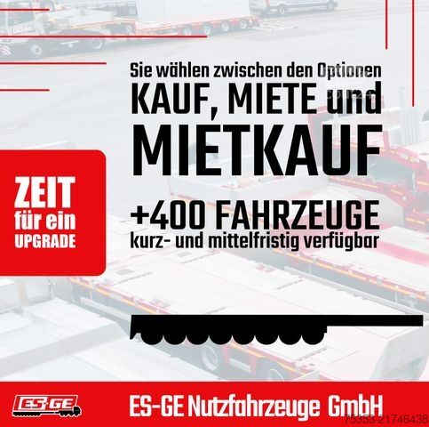 Semirimorchio con telone DINKEL 3-Achs-Sattelanhänger, Pritsche+Plane, LBW