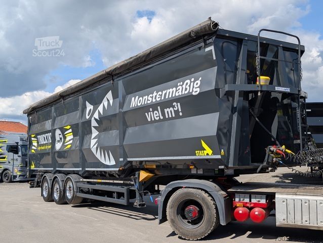 Tipper semitrailer STAS HardoX Stahl 86 m³, Liftachse, ALCOA, MIETEN?