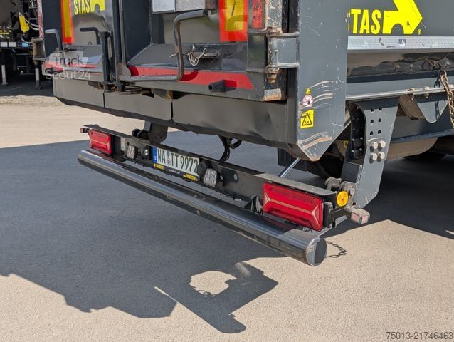 Tipper semitrailer STAS HardoX Stahl 86 m³, Liftachse, ALCOA, MIETEN?