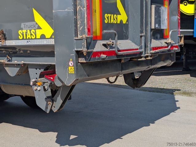 Tipper semitrailer STAS HardoX Stahl 86 m³, Liftachse, ALCOA, MIETEN?