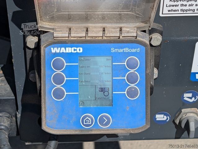 Tipper semitrailer STAS HardoX Stahl 86 m³, Liftachse, ALCOA, MIETEN?