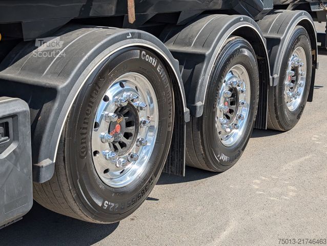 Tipper semitrailer STAS HardoX Stahl 86 m³, Liftachse, ALCOA, MIETEN?