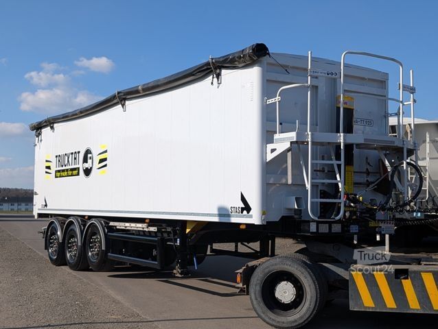 Tipper semitrailer STAS Alu 52 cbm GMP, Kombitüren, MIETE?