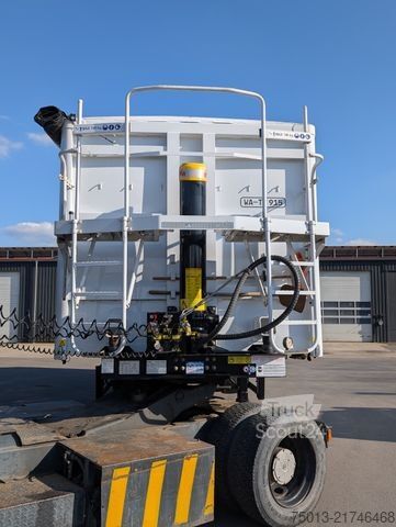 Tipper semitrailer STAS Alu 52 cbm GMP, Kombitüren, MIETE?