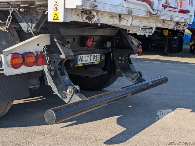 Tipper semitrailer STAS Alu 52 cbm GMP, Kombitüren, MIETE?