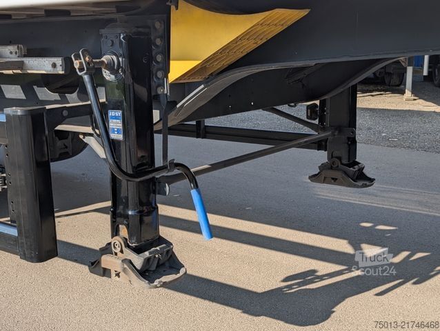 Tipper semitrailer STAS Alu 52 cbm GMP, Kombitüren, MIETE?