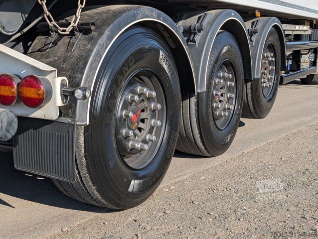 Tipper semitrailer STAS Alu 52 cbm GMP, Kombitüren, MIETE?