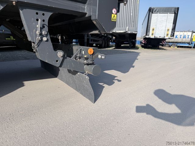 Tipper semitrailer STAS HardoX Stahl 86 m³, Liftachse, ALCOA, MIETEN?
