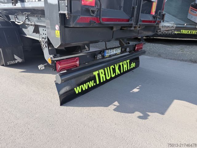 Tipper semitrailer STAS HardoX Stahl 86 m³, Liftachse, ALCOA, MIETEN?