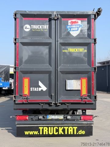 Tipper semitrailer STAS HardoX Stahl 86 m³, Liftachse, ALCOA, MIETEN?