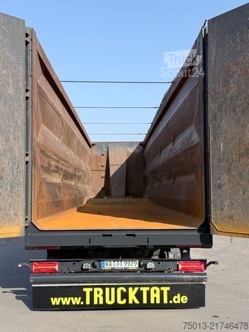Tipper semitrailer STAS HardoX Stahl 86 m³, Liftachse, ALCOA, MIETEN?