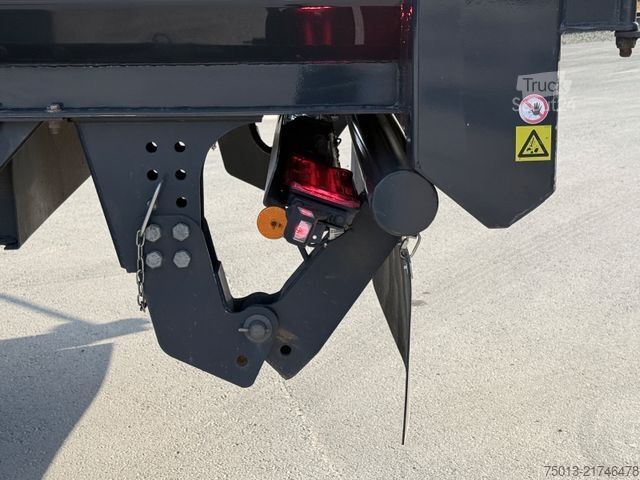 Tipper semitrailer STAS HardoX Stahl 86 m³, Liftachse, ALCOA, MIETEN?