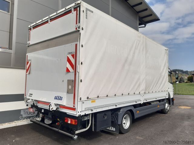 Plachtová dodávka MERCEDES-BENZ Atego 818L Euro6 Plane LBW AHK 3Sitze