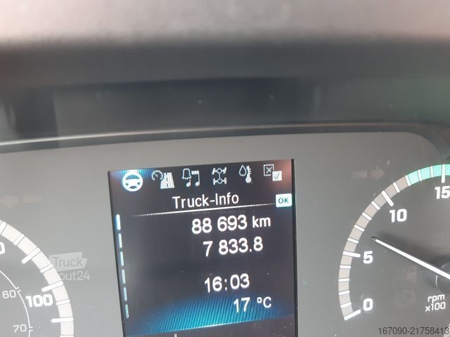 Plachtová dodávka MERCEDES-BENZ Atego 818L Euro6 Plane LBW AHK 3Sitze