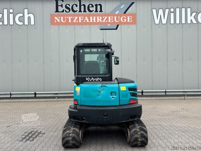 Mini-excavator KUBOTA KX057-4*Räumschild*6300h*Prüfung 01/2027